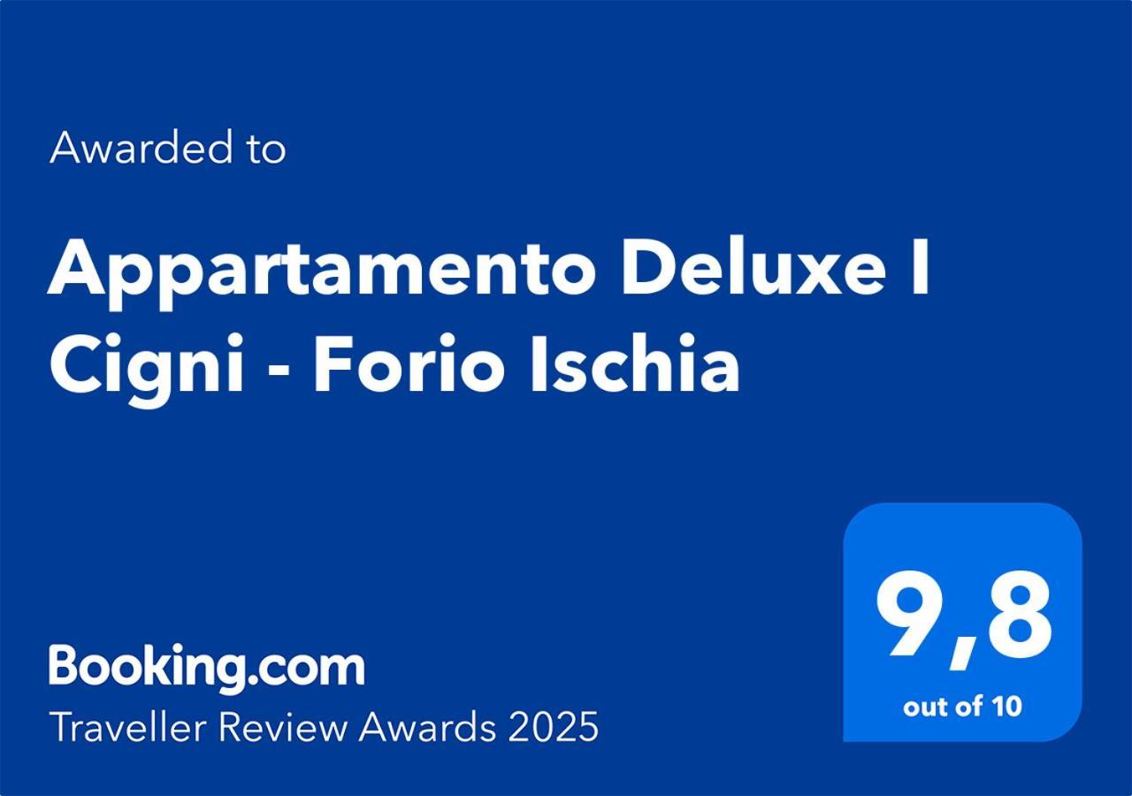 Appartamento Deluxe I Cigni - Forio Ísquia Exterior foto